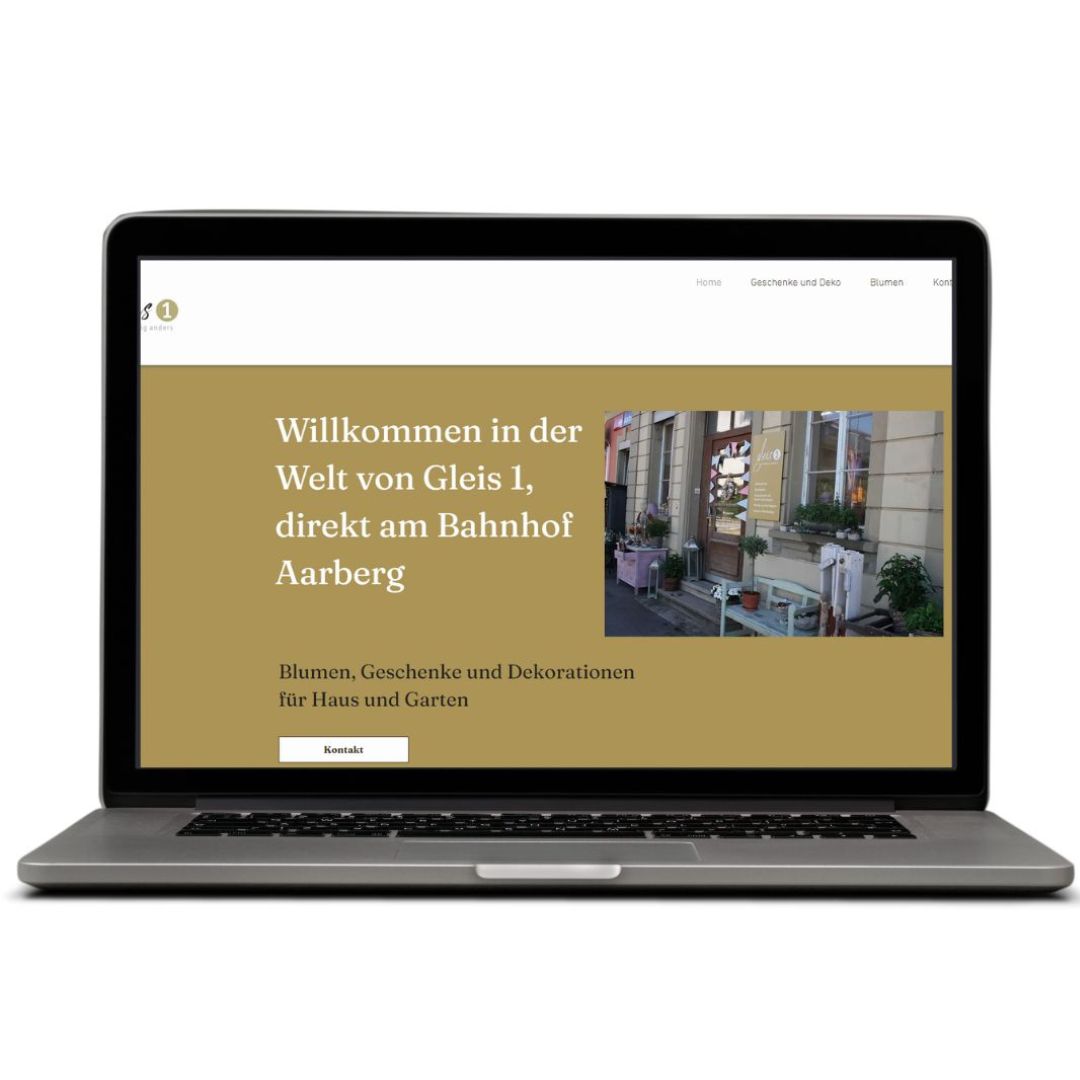 Website Gleis 1 Aarberg